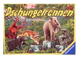 Dschungelrennen box art