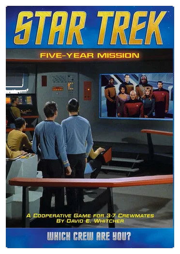 Star Trek: Five-year Mission box art