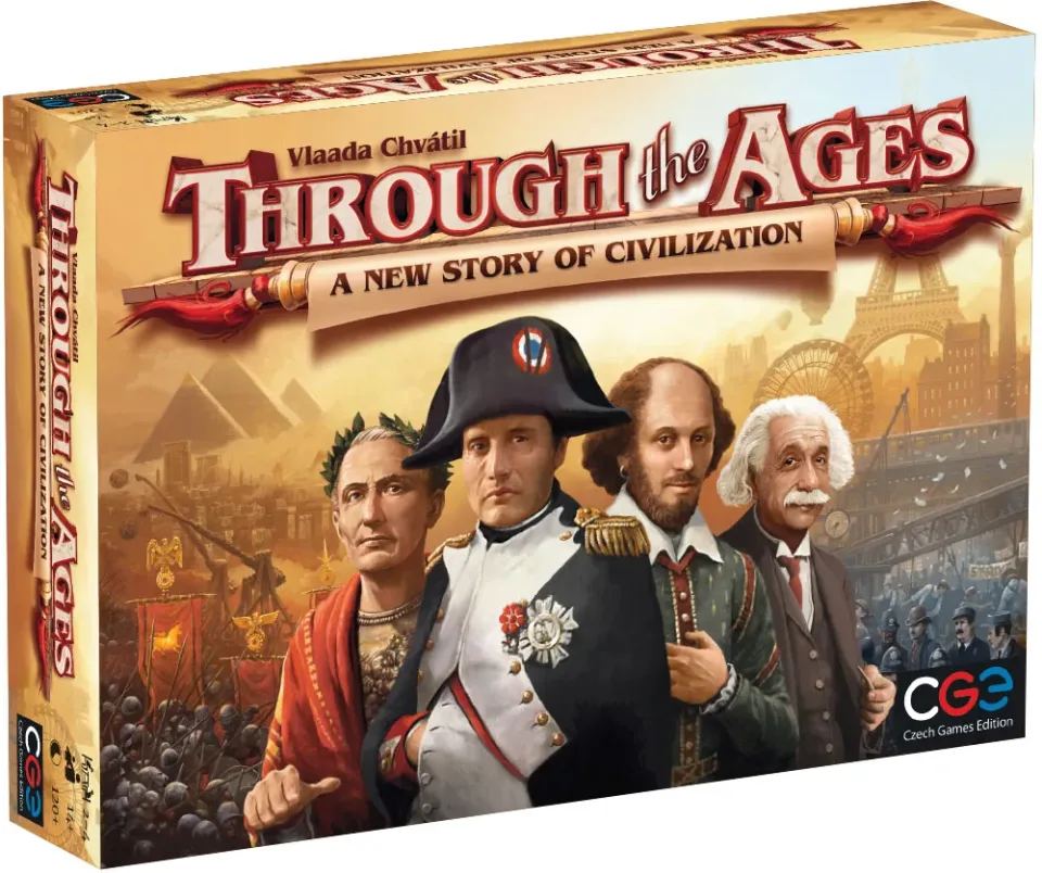 Through the Ages A New Story of Civilization retail game box