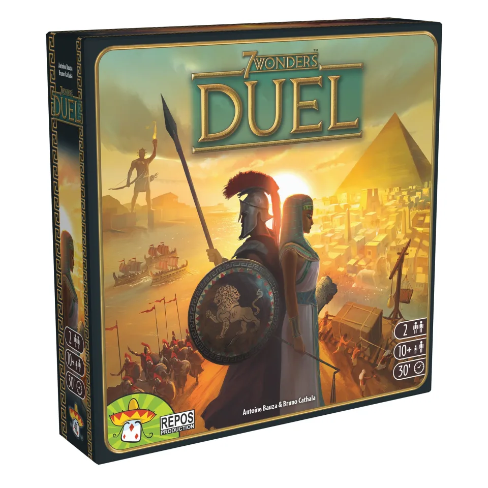 7 Wonders Duel retail game box