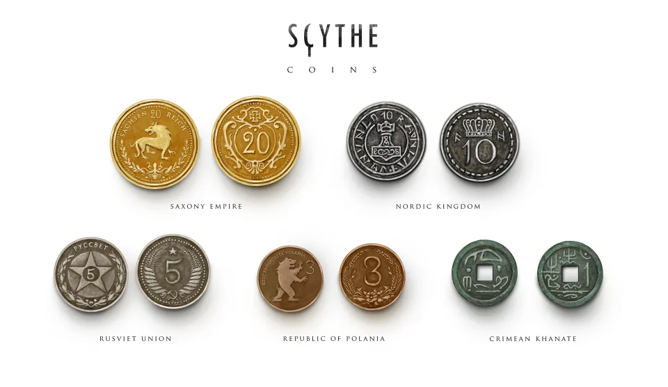 Scythe coin tokens