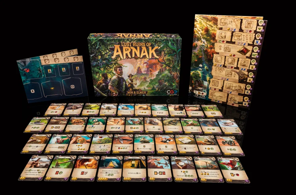 Lost Ruins of Arnak Components