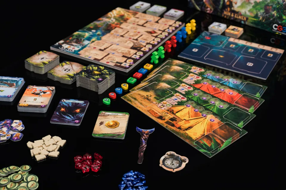 Lost Ruins of Arnak Player materials