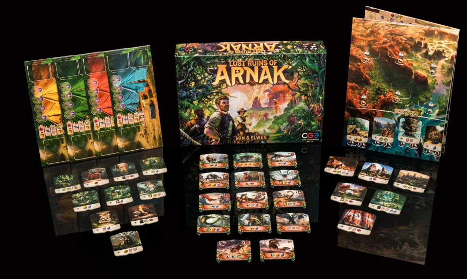 Lost Ruins of Arnak Site tiles