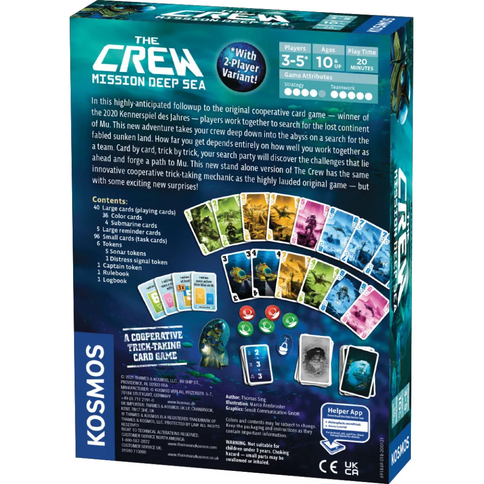 Back of The Crew Mission Deep Sea game box