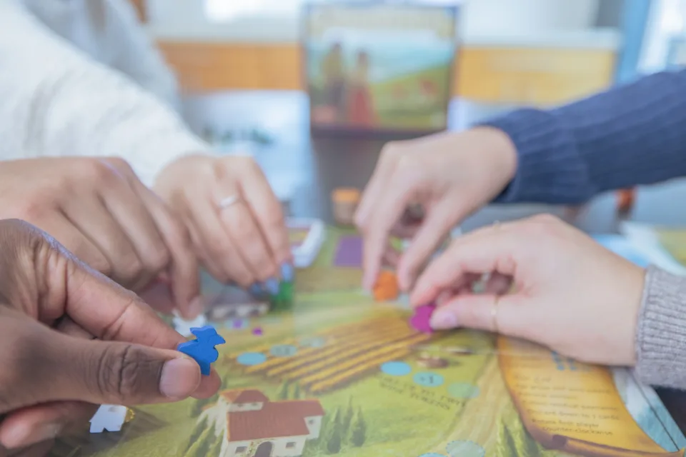 Close-up of workers being placed in Viticulture Essential Edition
