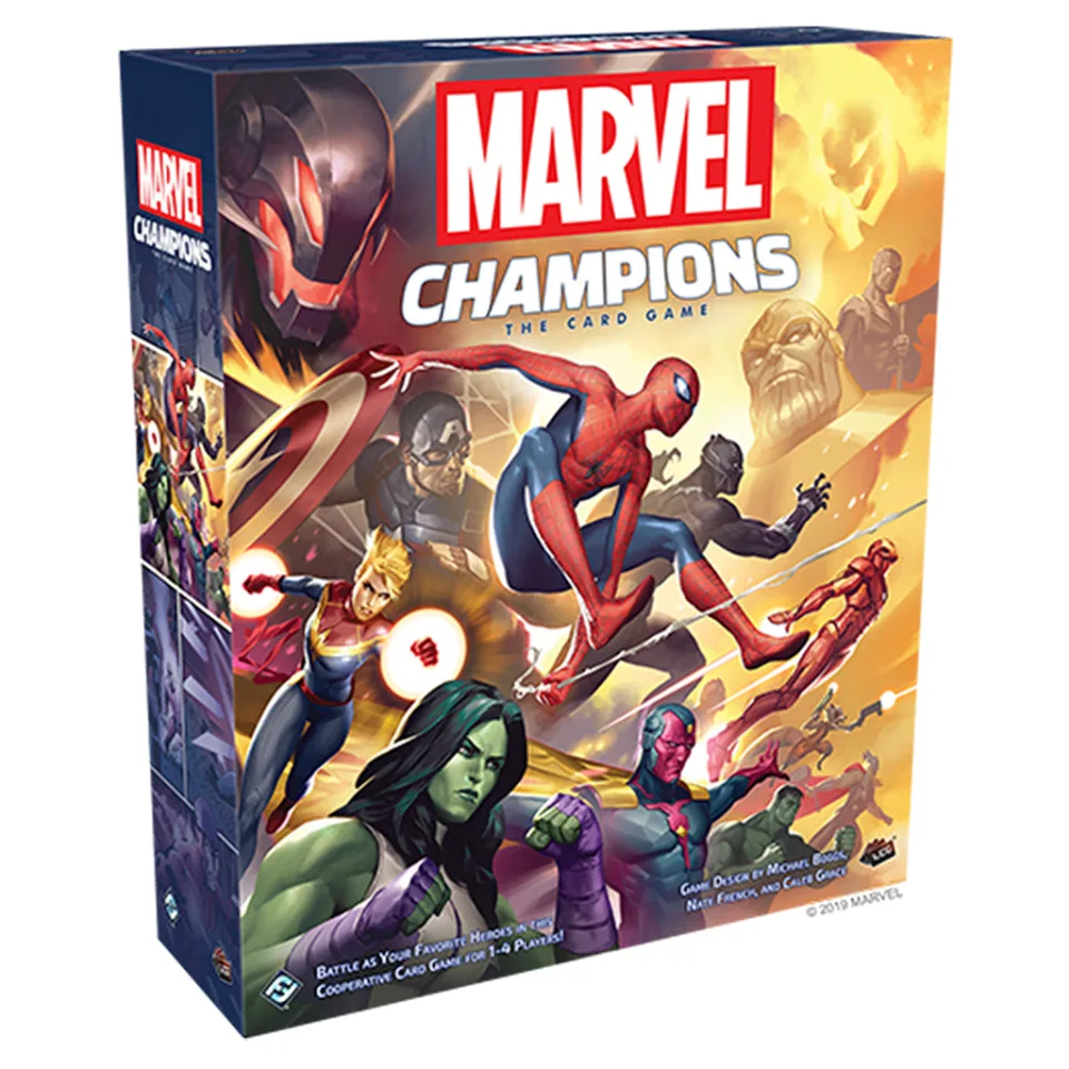 Marvel Champions The Card Game Core Set box