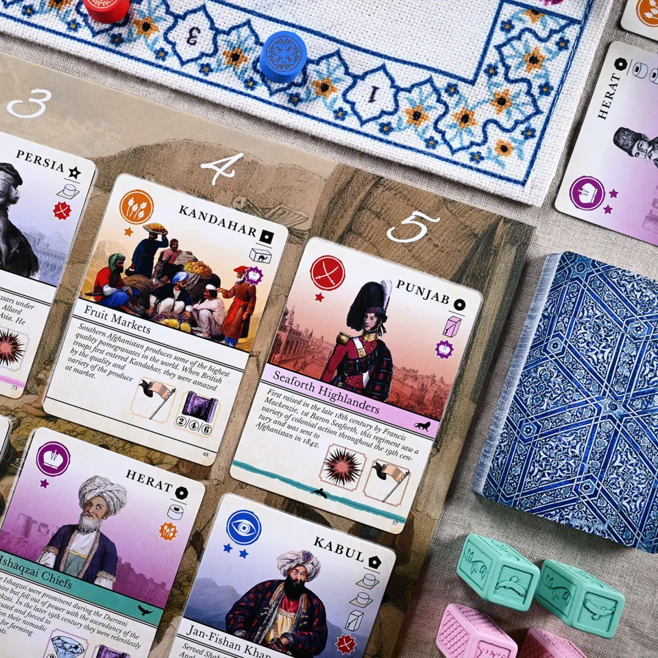 Pax Pamir Second Edition court cards