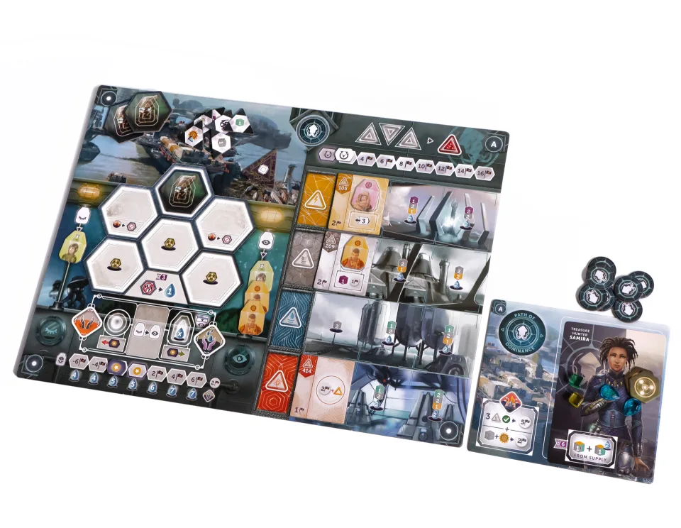 Anachrony Essential Edition game components