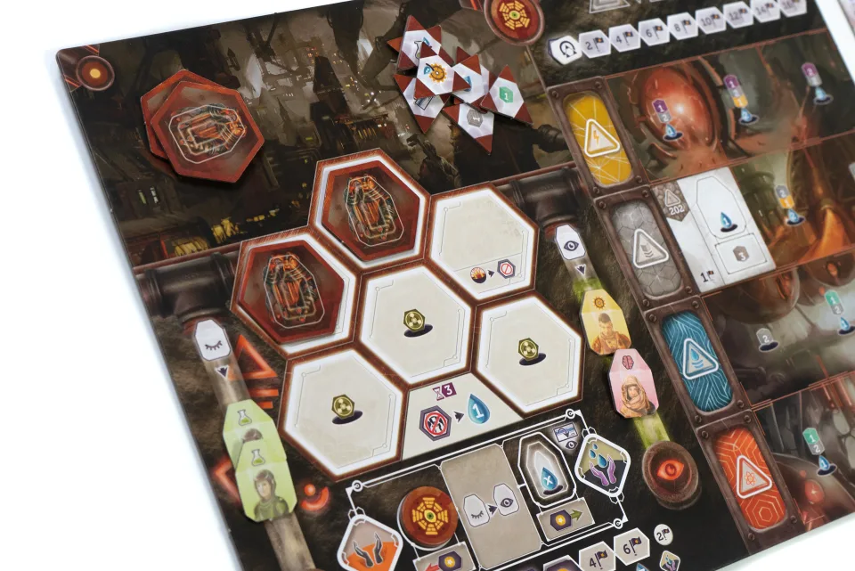Anachrony faction player boards