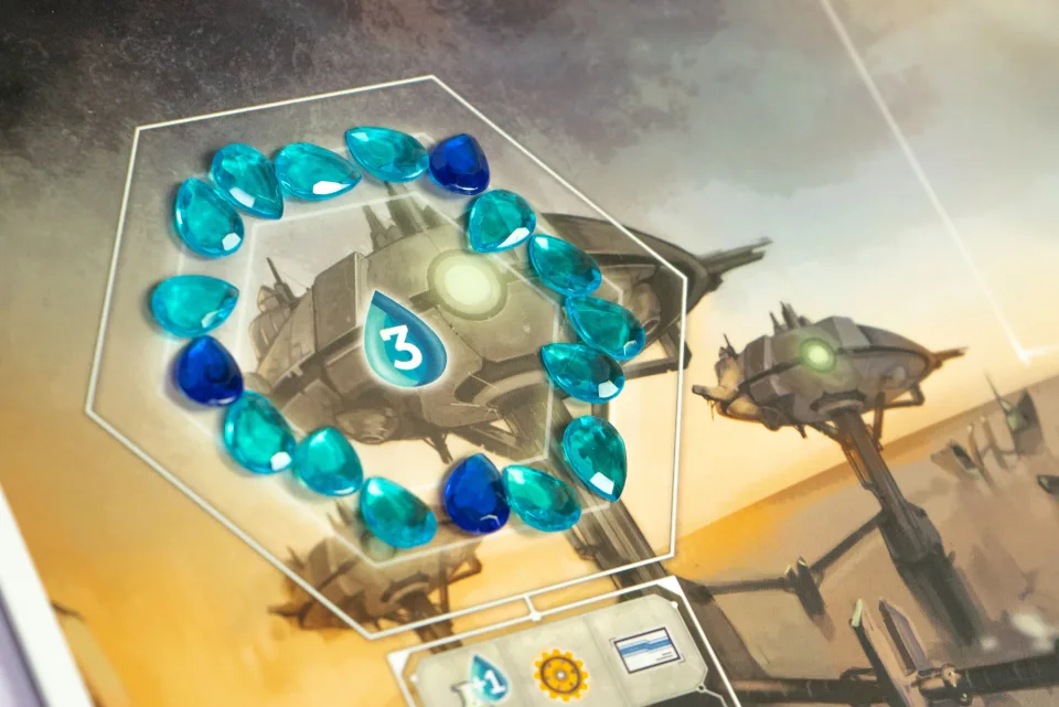 Anachrony resource markers and board detail