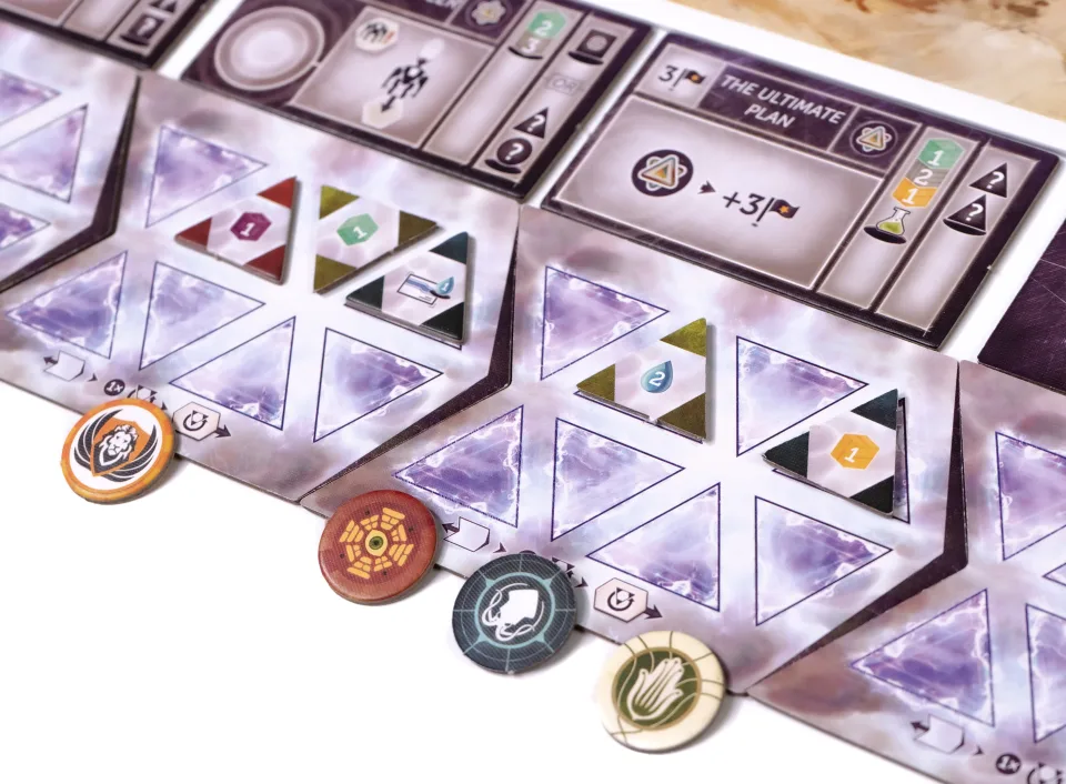 Anachrony Essential Edition complete game layout