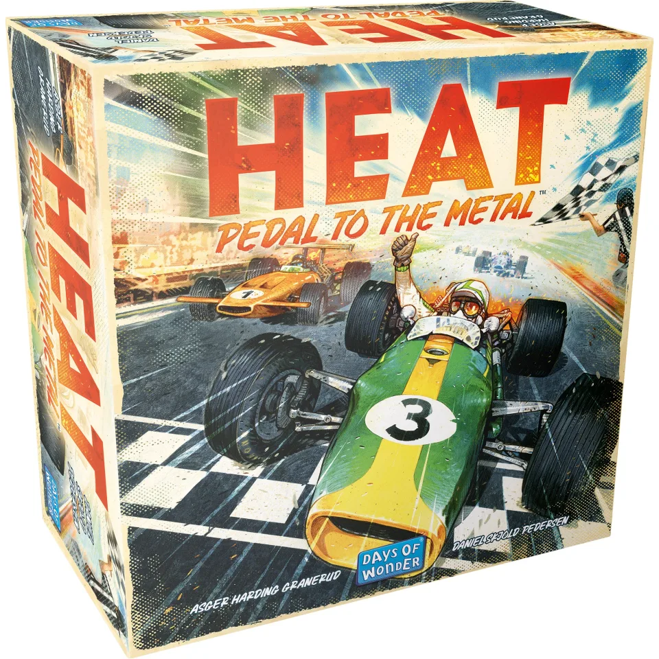 Heat Pedal to the Metal retail box