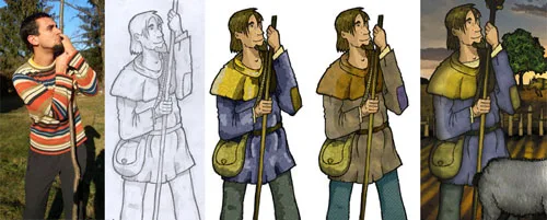 Agricola cover farmer development artwork