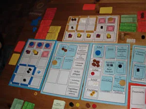 Agricola prototype game materials