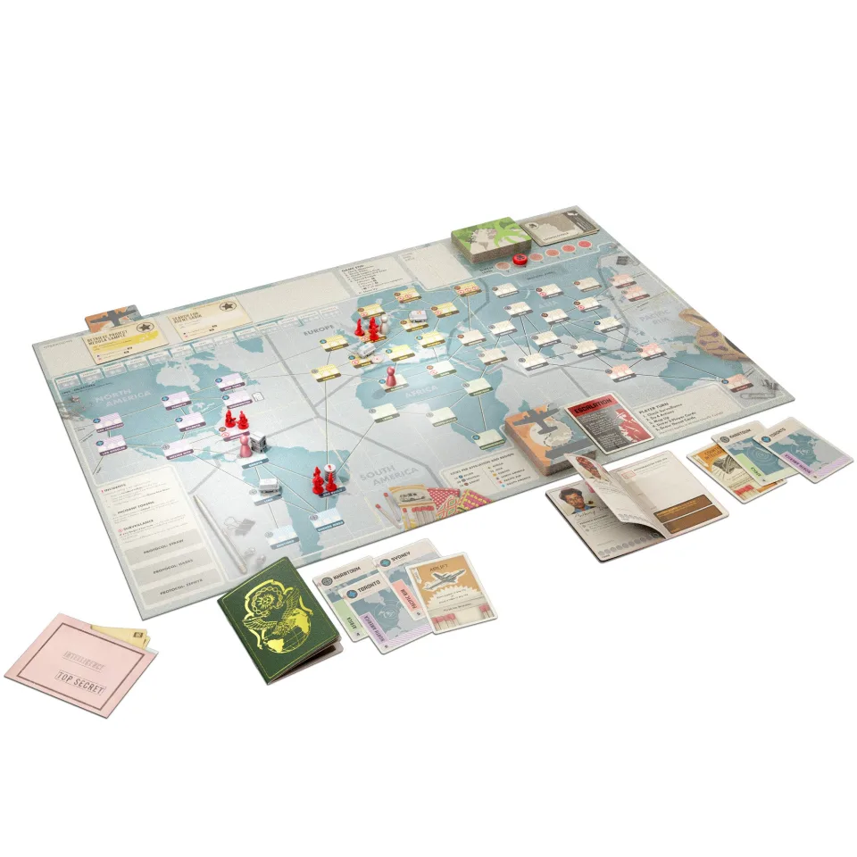 Pandemic Legacy Season 0 starting game setup