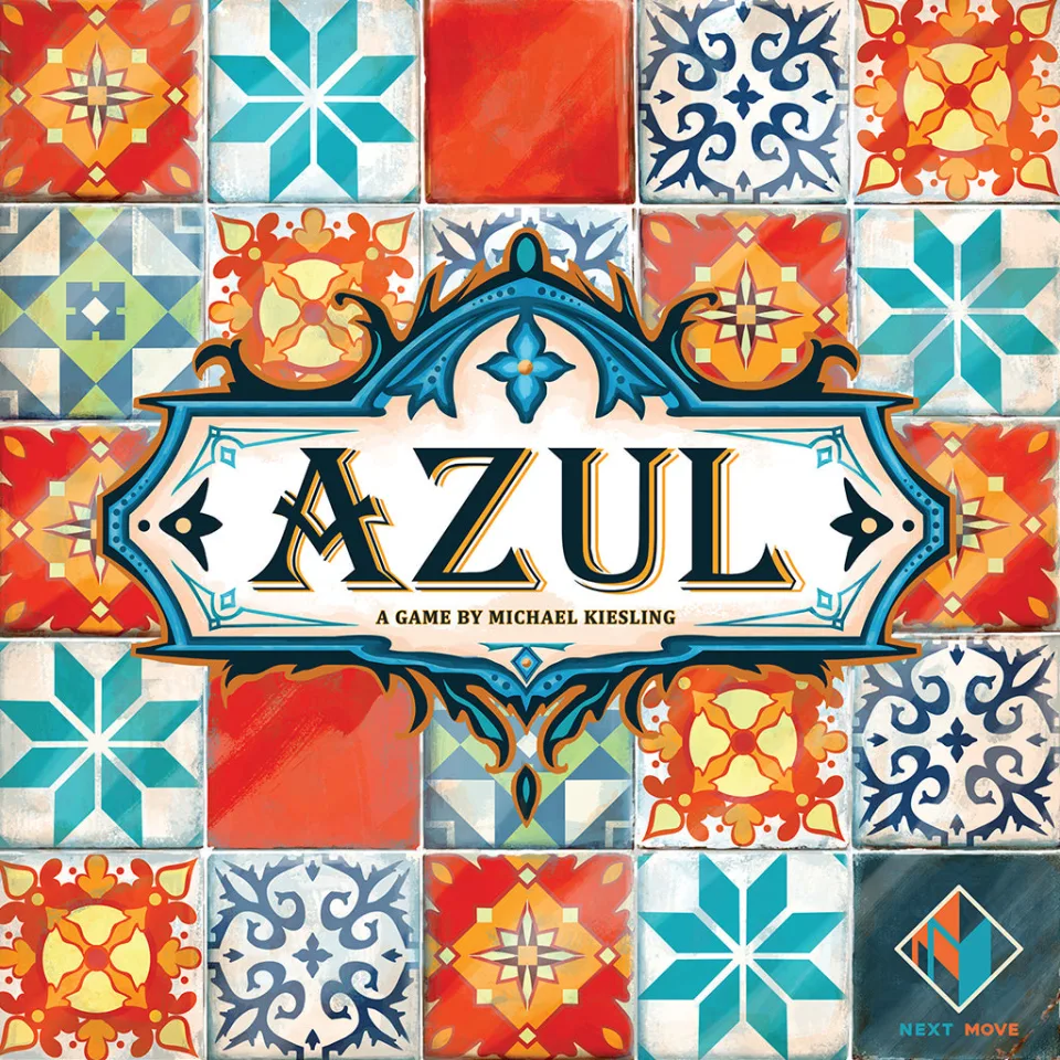 Angled view of Azul retail box