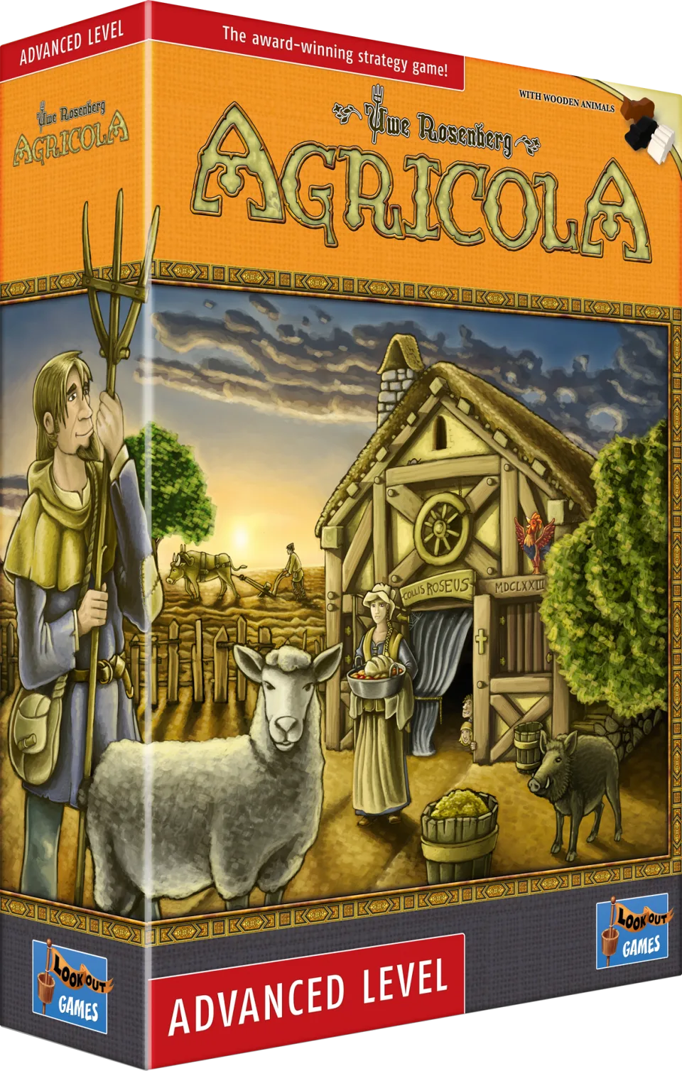 Agricola Revised Edition game box.
