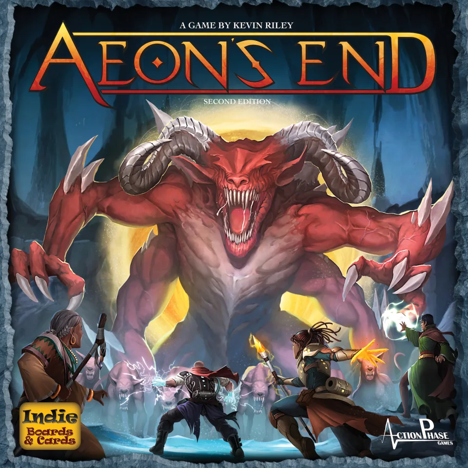 Aeon’s End Second Edition board game box front.