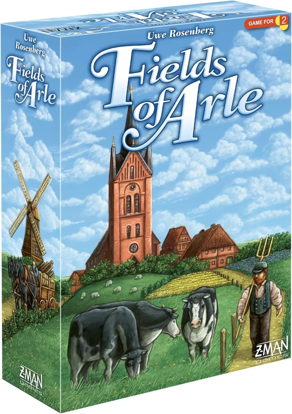 Fields of Arle board game box.
