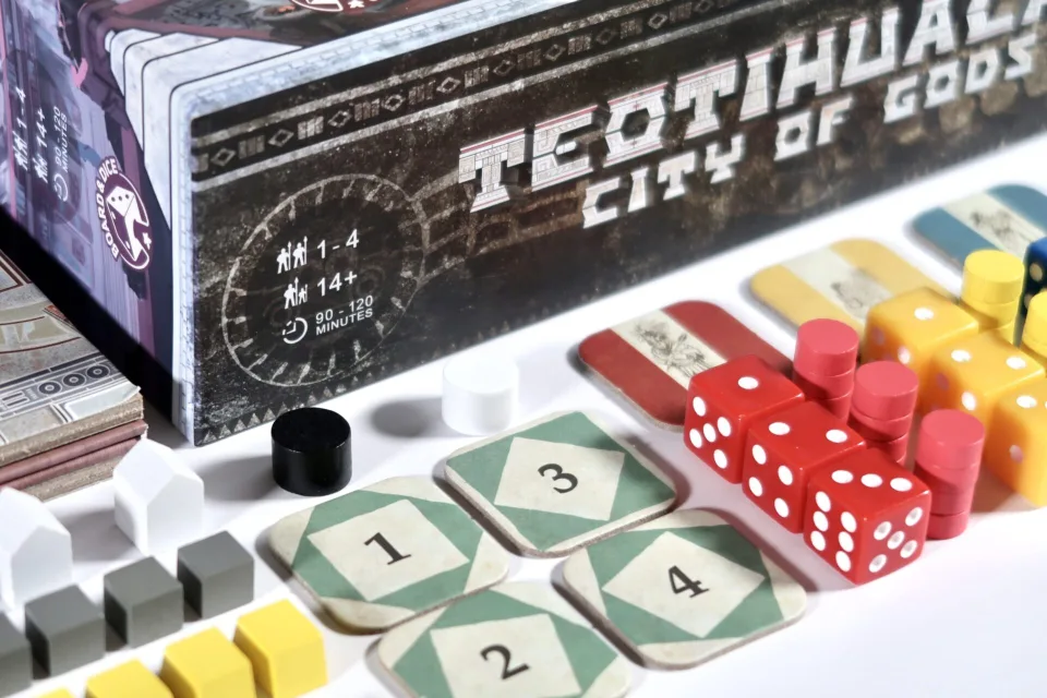 Teotihuacan City of Gods Player materials.