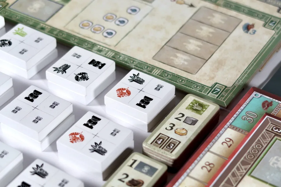 Teotihuacan City of Gods Player board.