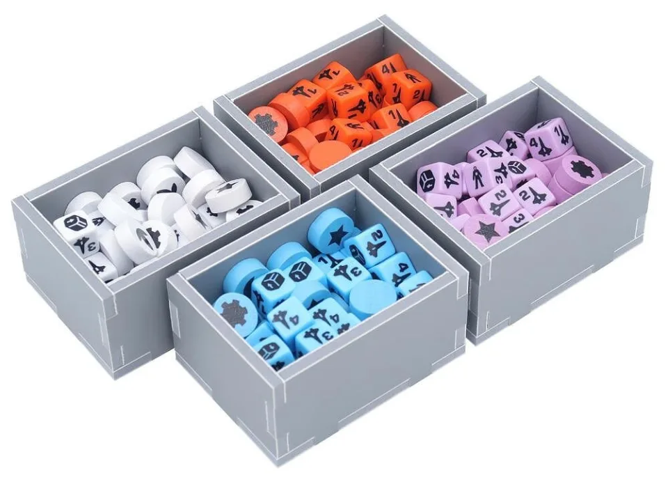 Folded Space organizer for Beyond the Sun: Setup aid.