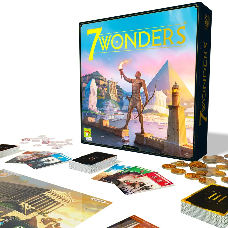 7 Wonders New Edition Table setup.
