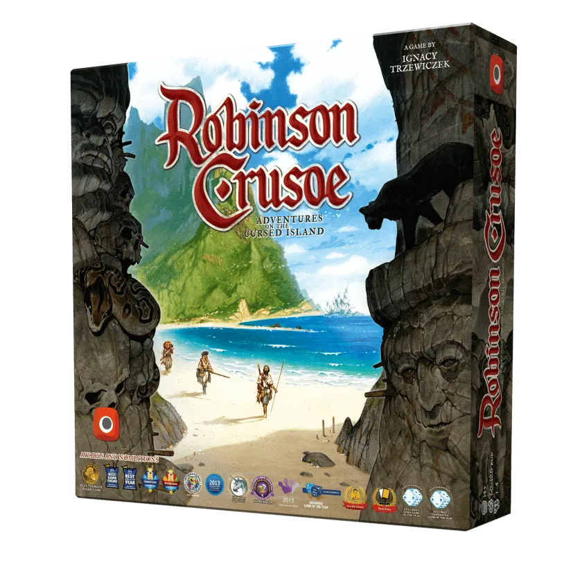 Robinson Crusoe Adventures on the Cursed Island Second Edition box.
