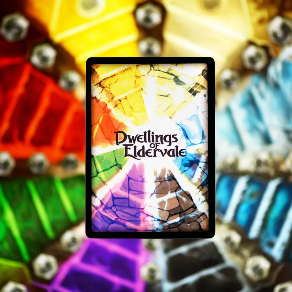 Dwellings of Eldervale base-game card detail.