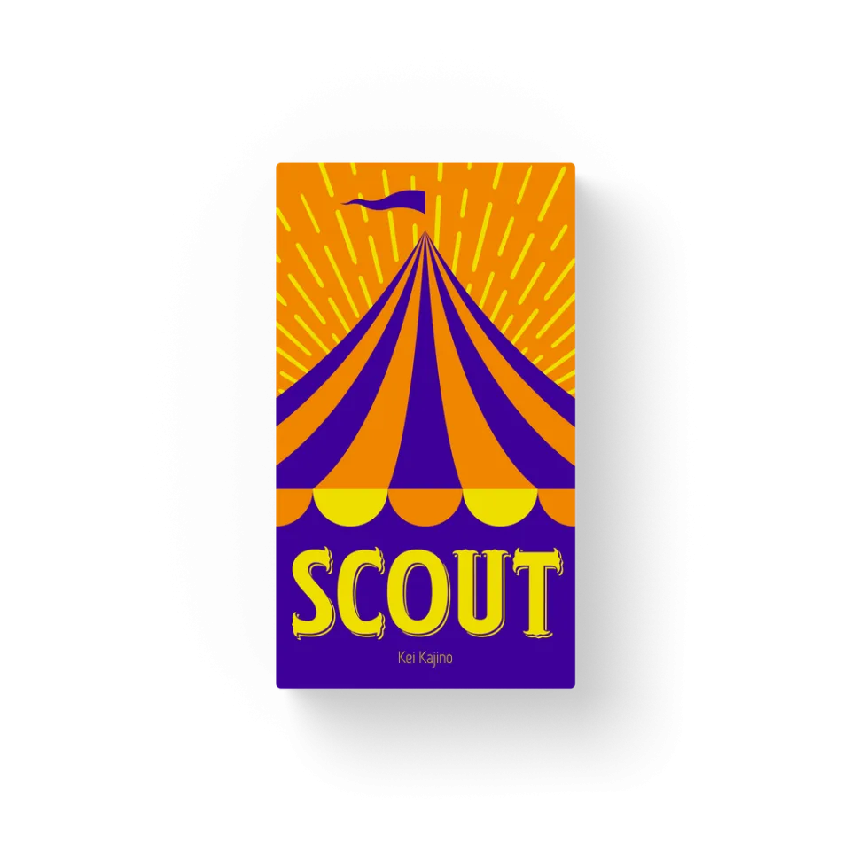 SCOUT card game English tuckbox.