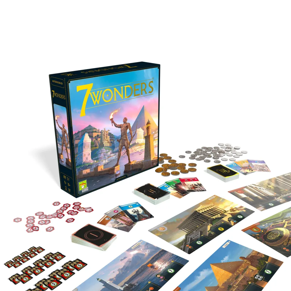 7 Wonders second edition civilization wonder boards.