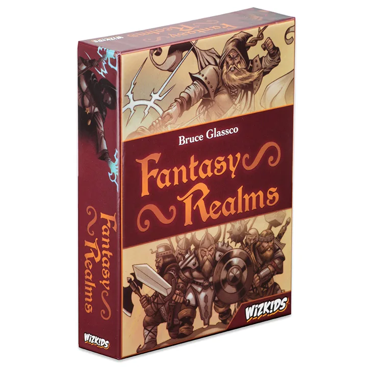 Fantasy Realms card game retail box.