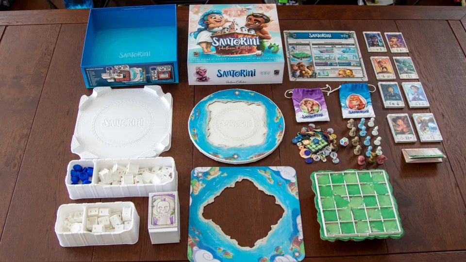 Santorini god-power player materials