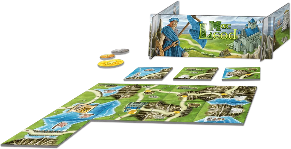 Isle of Skye base-game tiles and components