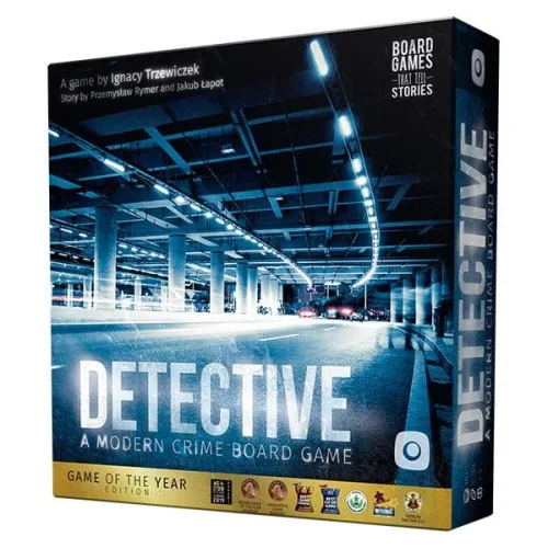 Detective A Modern Crime Board Game Game of the Year edition box