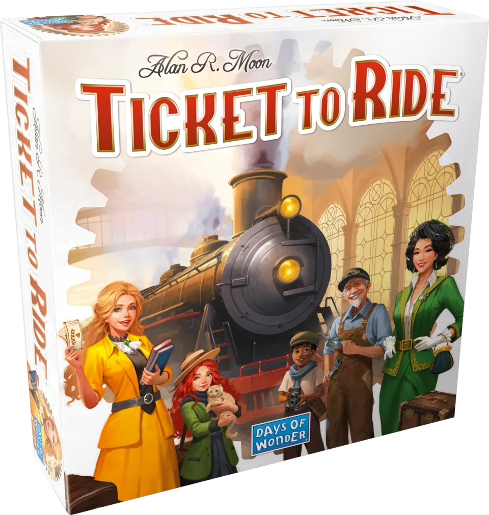 Ticket to Ride base-game box