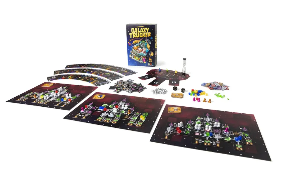 Galaxy Trucker game components