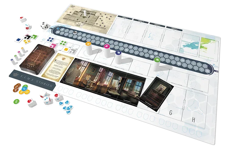 T I M E Stories base-game components