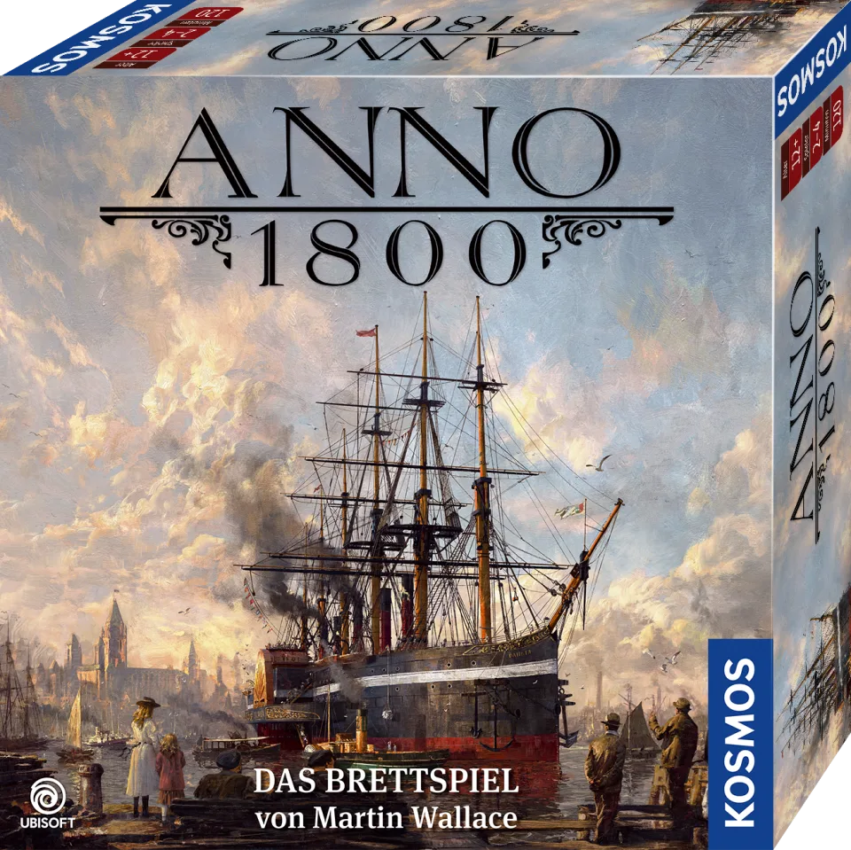 Anno 1800 The Board Game base-game box