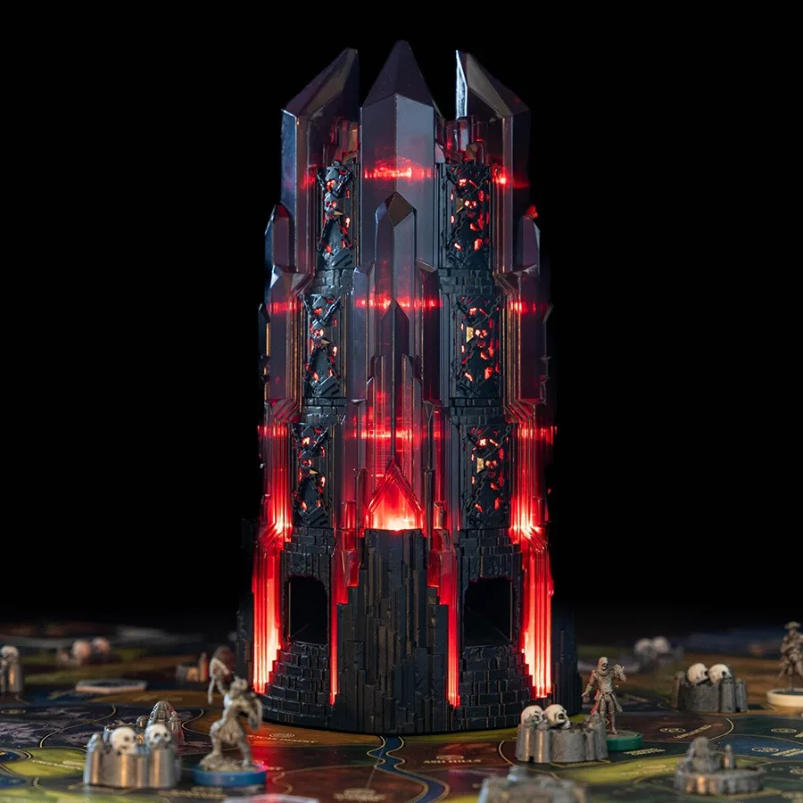 Return to Dark Tower game set up for play