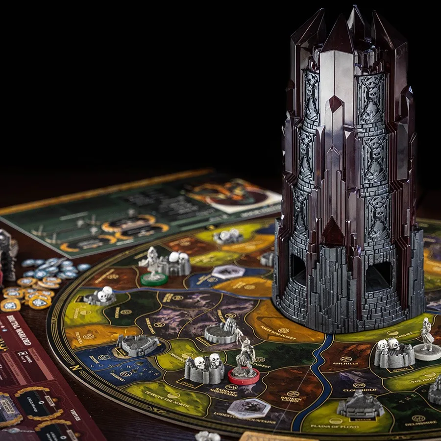 Return to Dark Tower game components