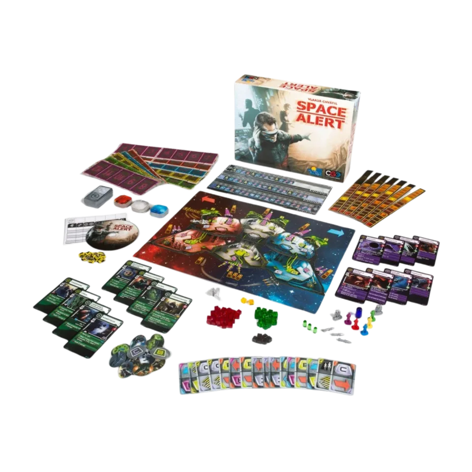 Space Alert base-game components