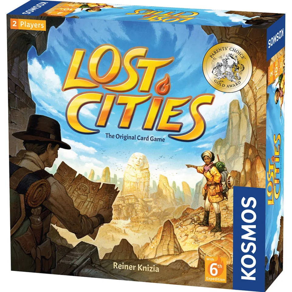 Lost Cities card game base-game box