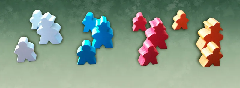Tikal expedition player pieces