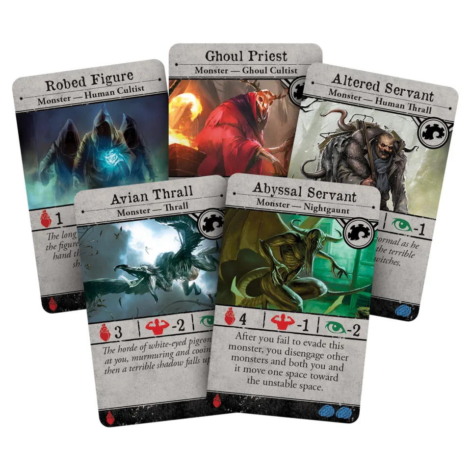 Arkham Horror Third Edition base-game enemy cards