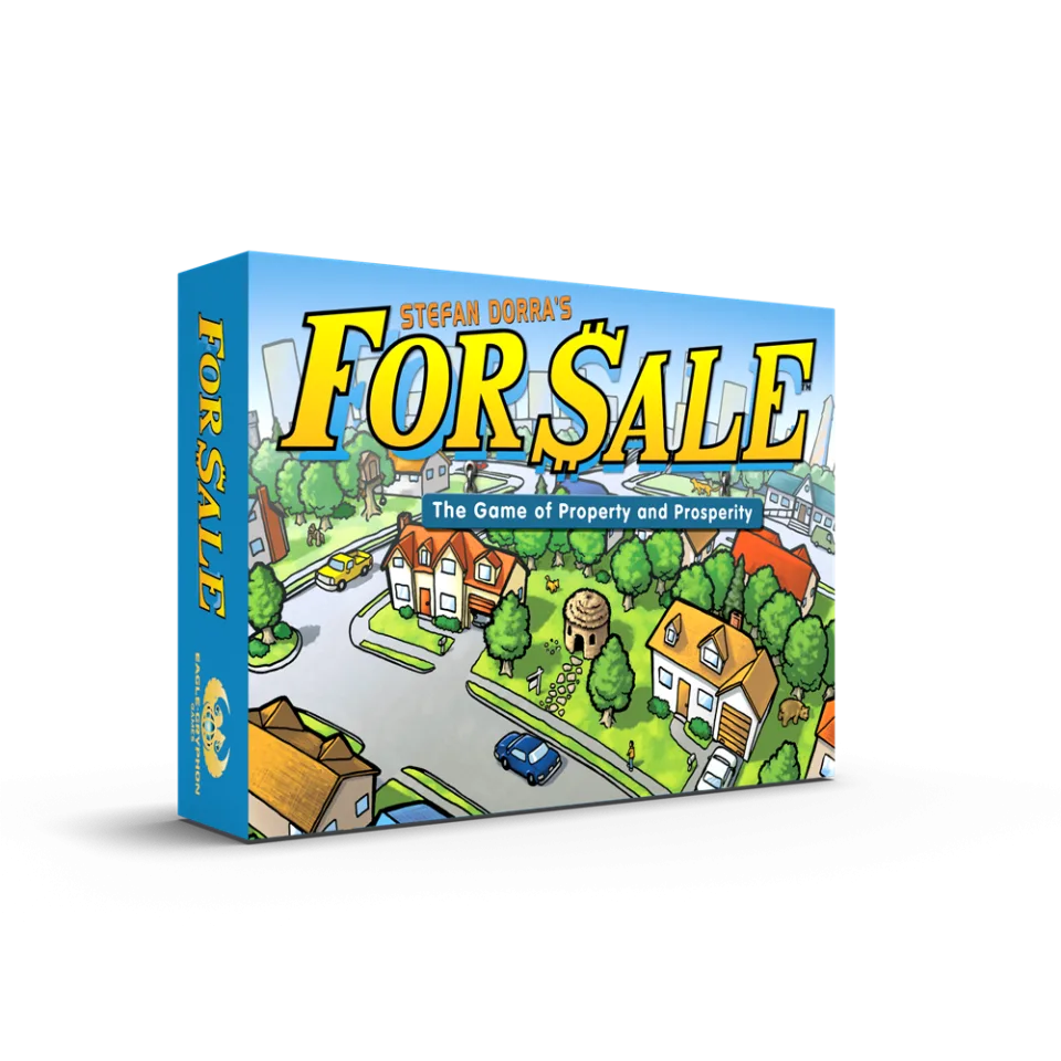 For Sale base-game box by Eagle-Gryphon Games