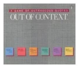 Out Of Context box art