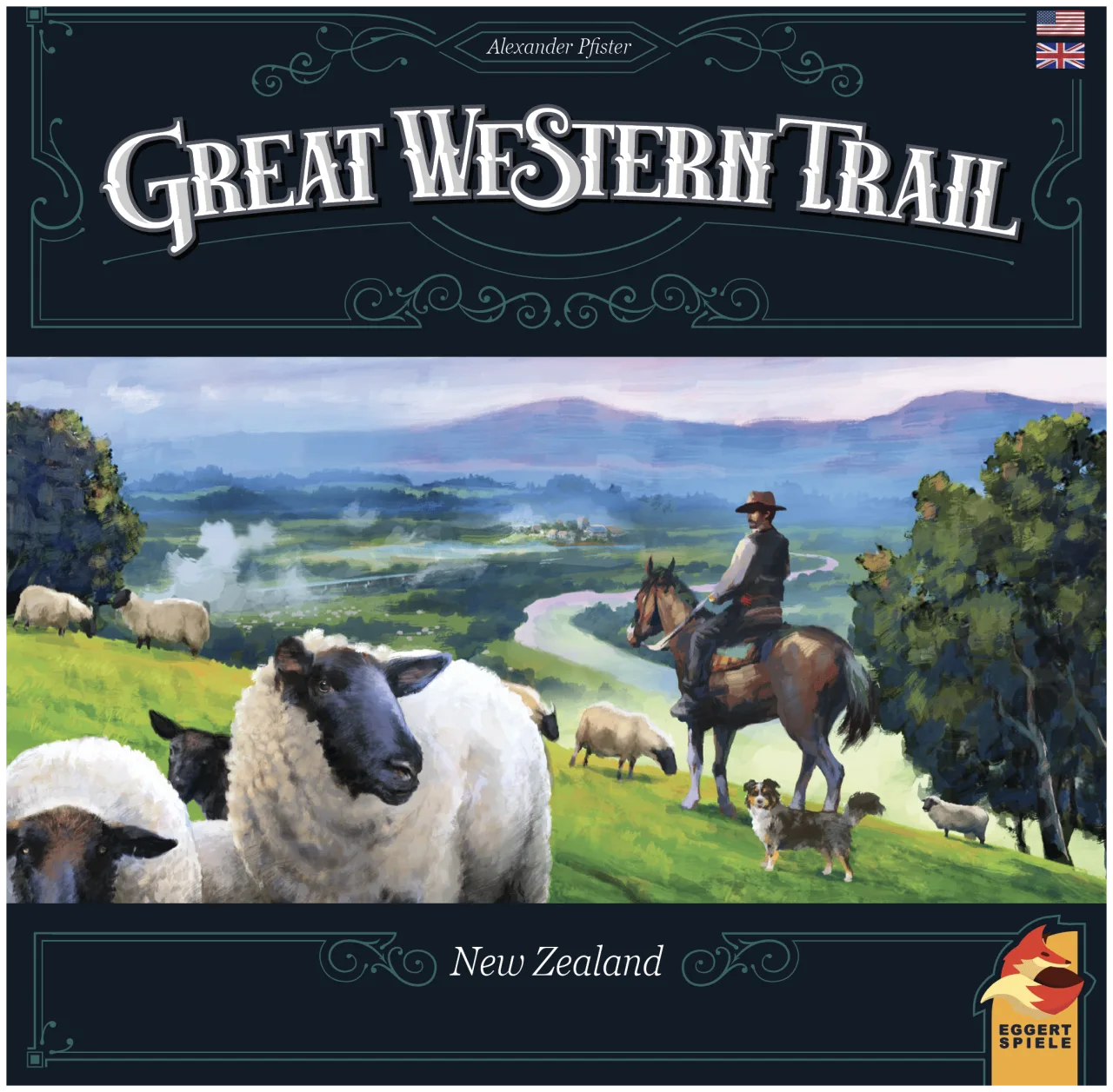 Great Western Trail: New Zealand box art