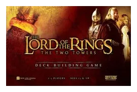 The Lord Of The Rings: The Two Towers Deck-building Game box art